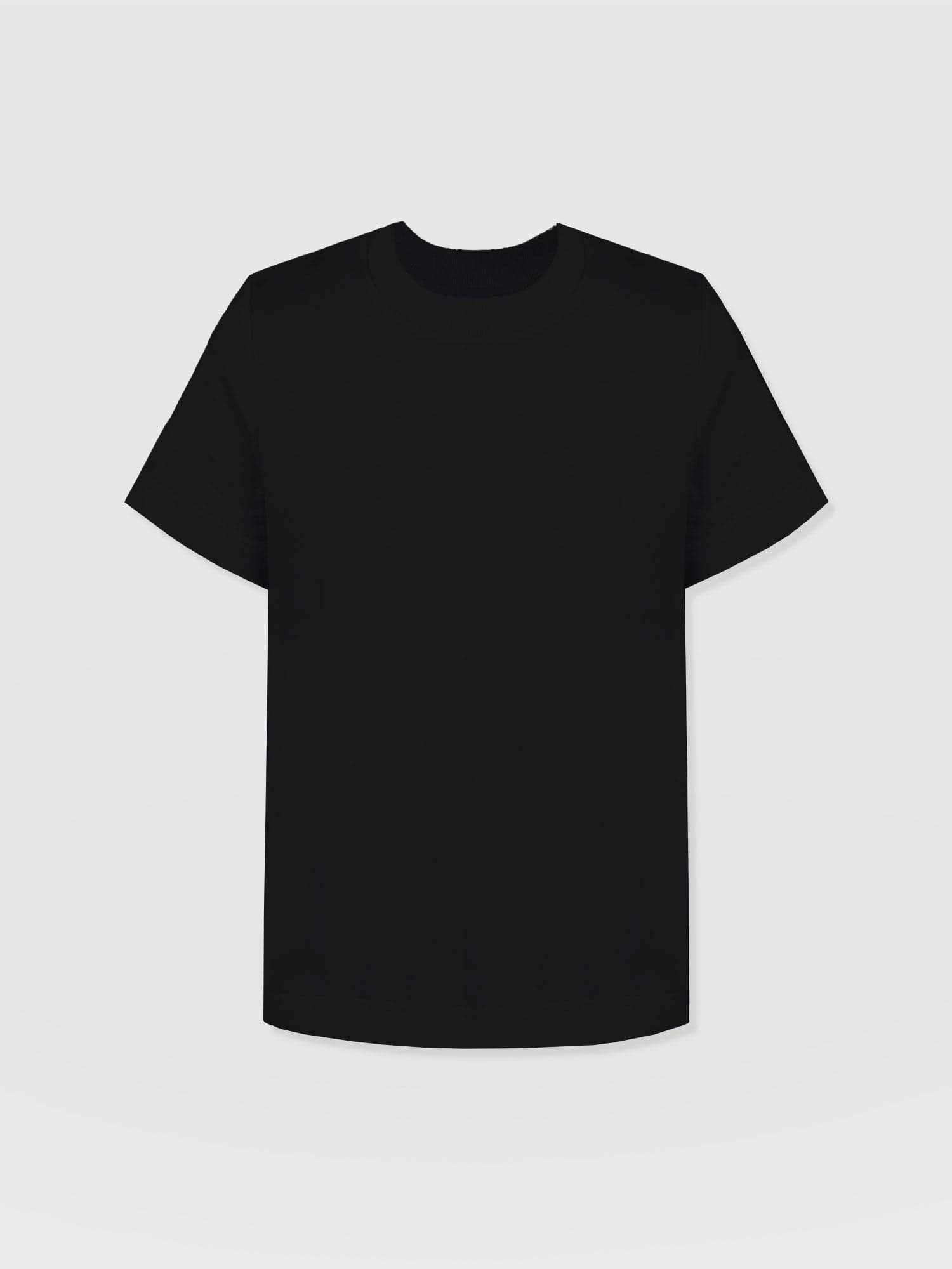 Finsbury Crew Neck Tee - Black - Women's T-shirts | Saint + Sofia® EU